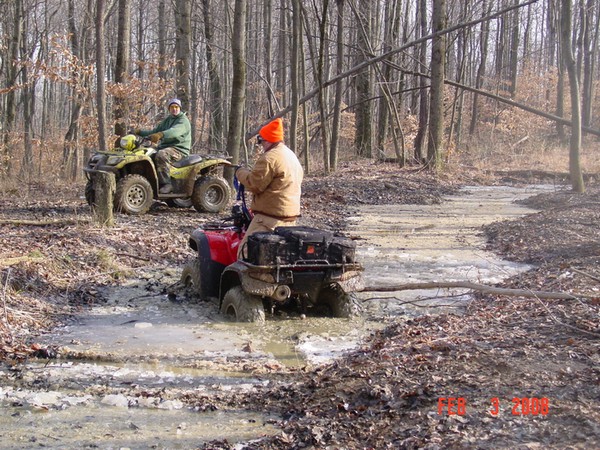 Randy in Alloy Mud Bog 02/03/08