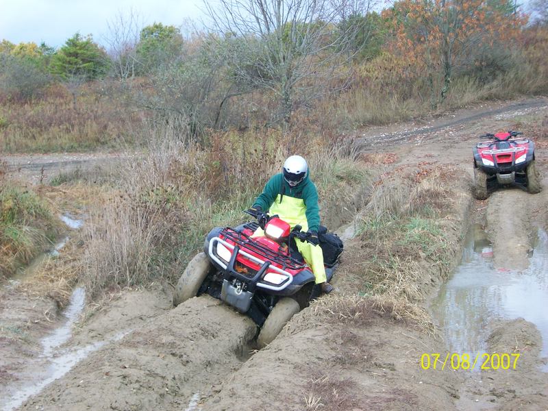 Randy in Mud Hole 10/25/08