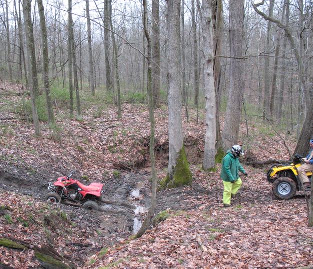 Brad in Mud Hole 04/14/07