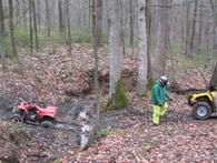 Brad in Mud Hole 04/14/07