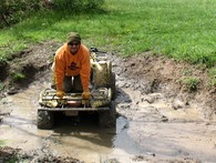 Brad in Mud Hole 04/18/10