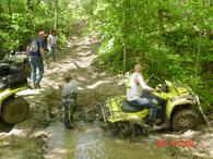 Brad in Mud Hole 05/25/08_1