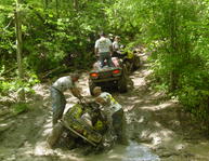 Brad in Mud Hole 05/25/08_4