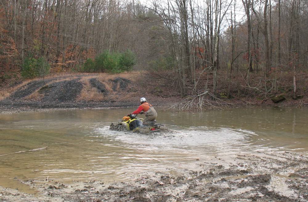 Brad in Mud Hole 11/03/11