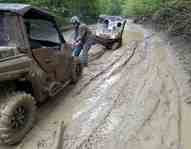 Brian and Tina in Mud Hole 10/16/18