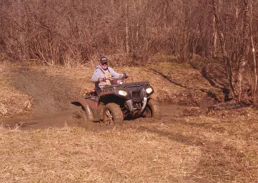Dale in Mud 03/22/14