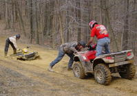 Dale in Mud Hole 04/21/08