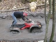 David in Mud Hole 03/24/09