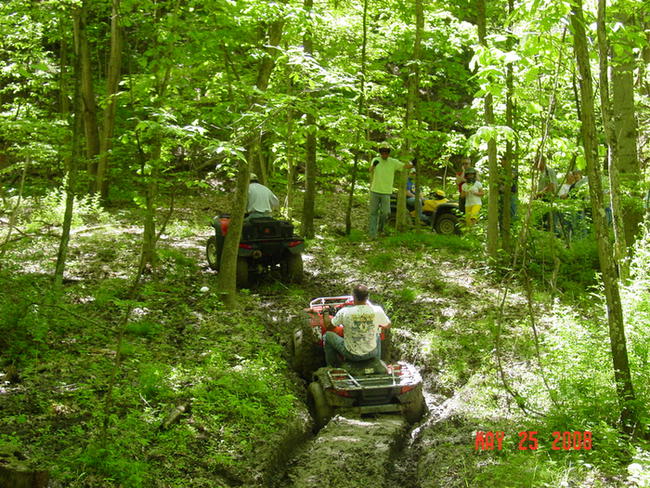 David in Mud Hole 05/25/08