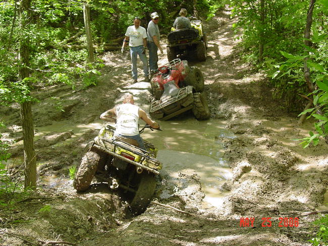 David in Mud Hole 05/25/08