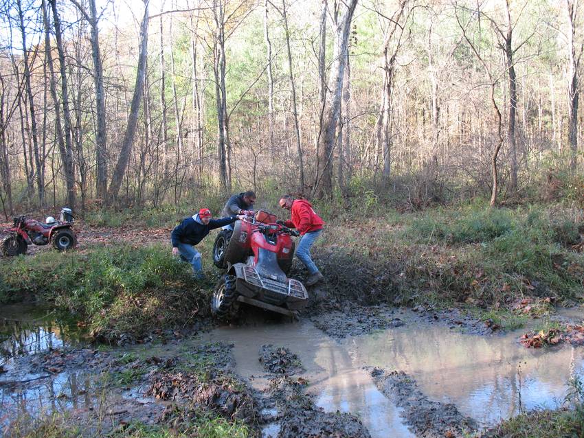 David in Mud Hole 10/22/11