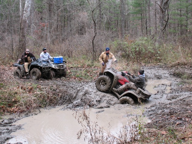 David in Mud Hole 11/06/10