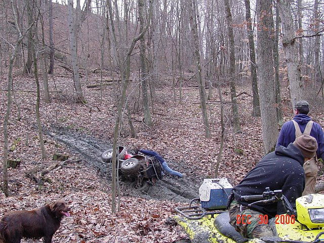 David in Mud Hole 12/30/06