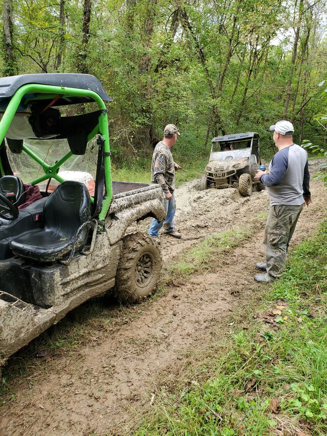 Dennis and Jennifer in Mud Hole 09/25/21