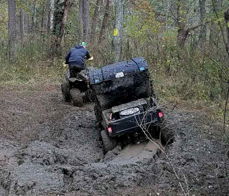 Dennis in Mud Hole 10/19/19
