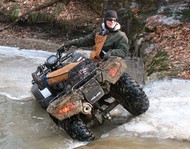 Gayla in Creek 02/03/08