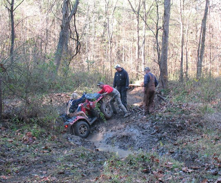 Lori in Mud Hole 10/22/11