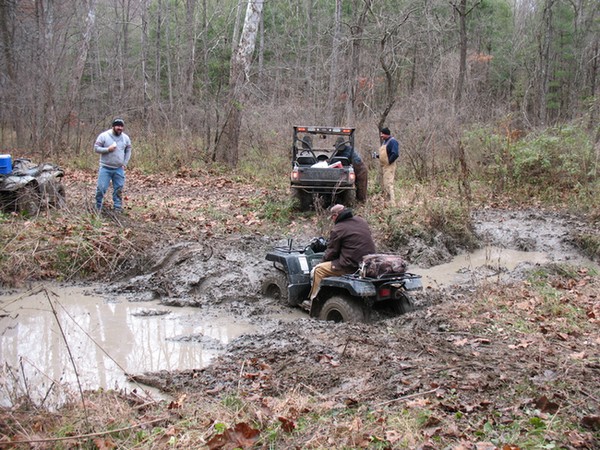 Mike in Mud Hole 11/06/10