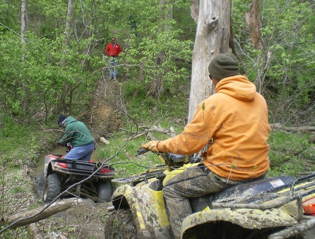 Randy in Mud Hole 04/18/10