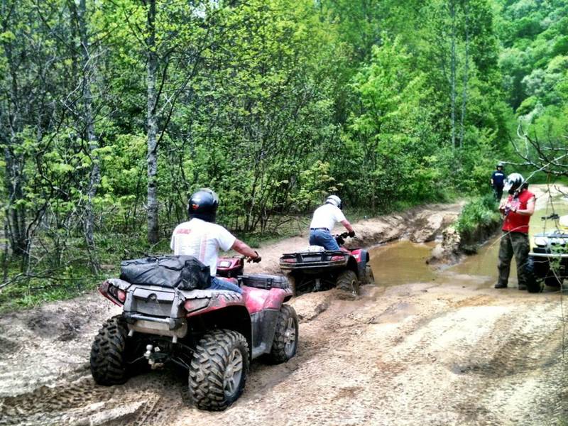 Randy in Mud Hole 05/10/11