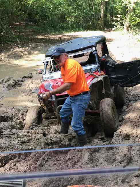 Randy in Mud Hole 09/14/19