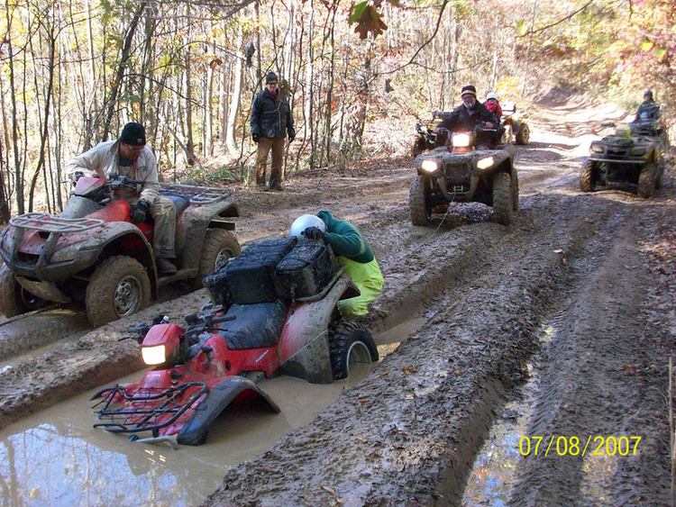 Randy in Mud Hole 10/25/08