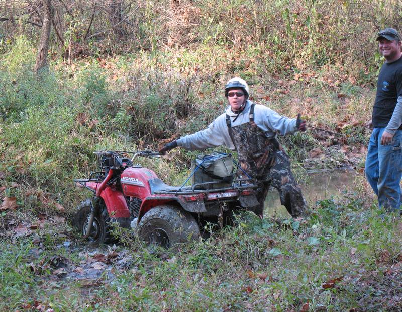 Robert in Mud Hole 10/22/11