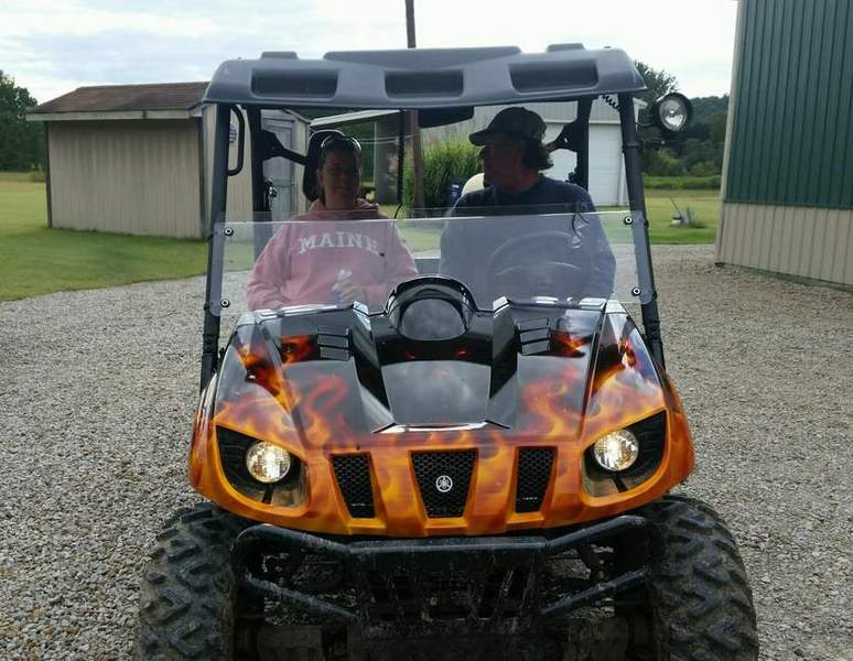 Brian and Tina Yamaha Rhino 700 Special Edition